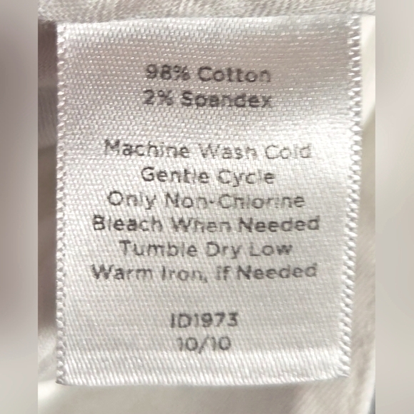 Vintage Tablbots "Signature Est. 1947" White Pleated Pants - Picture 14 of 14